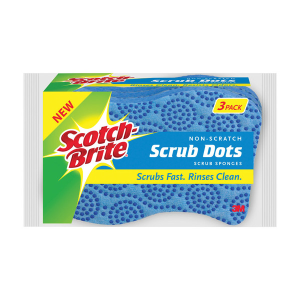 3M SPONGE SCRUB FRESH 3PK 20303-8